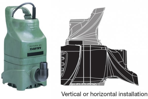 Davey's Dynapond Pond Pump Features
