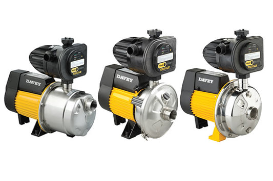 Davey Household Pressure Pump Selection