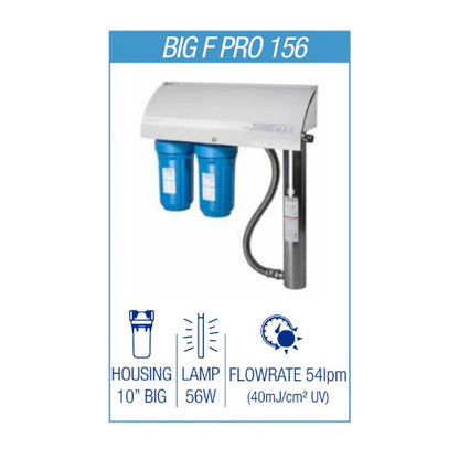 Atlas Filtri Big F Pro 156-C UV Whole House 10Inch Filtration Kit (59LPM)