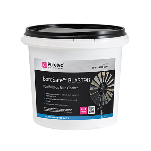 Puretec 10KG Boresafe Blast98 Bore Cleaning Granules