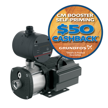 Grundfos CMB-SP5-47 Self Priming Multistage Pump (Flow 110 LPM)