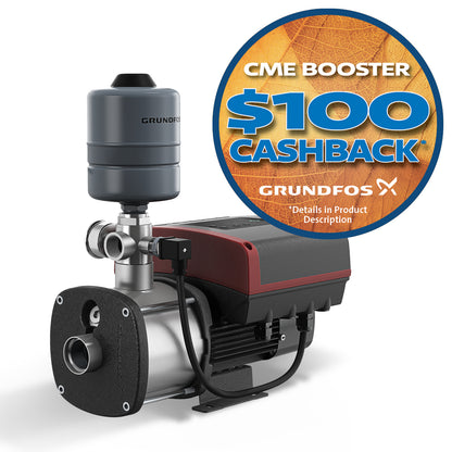 Grundfos CMBE5-62 Variable Speed Pump (Flow 130 LPM)