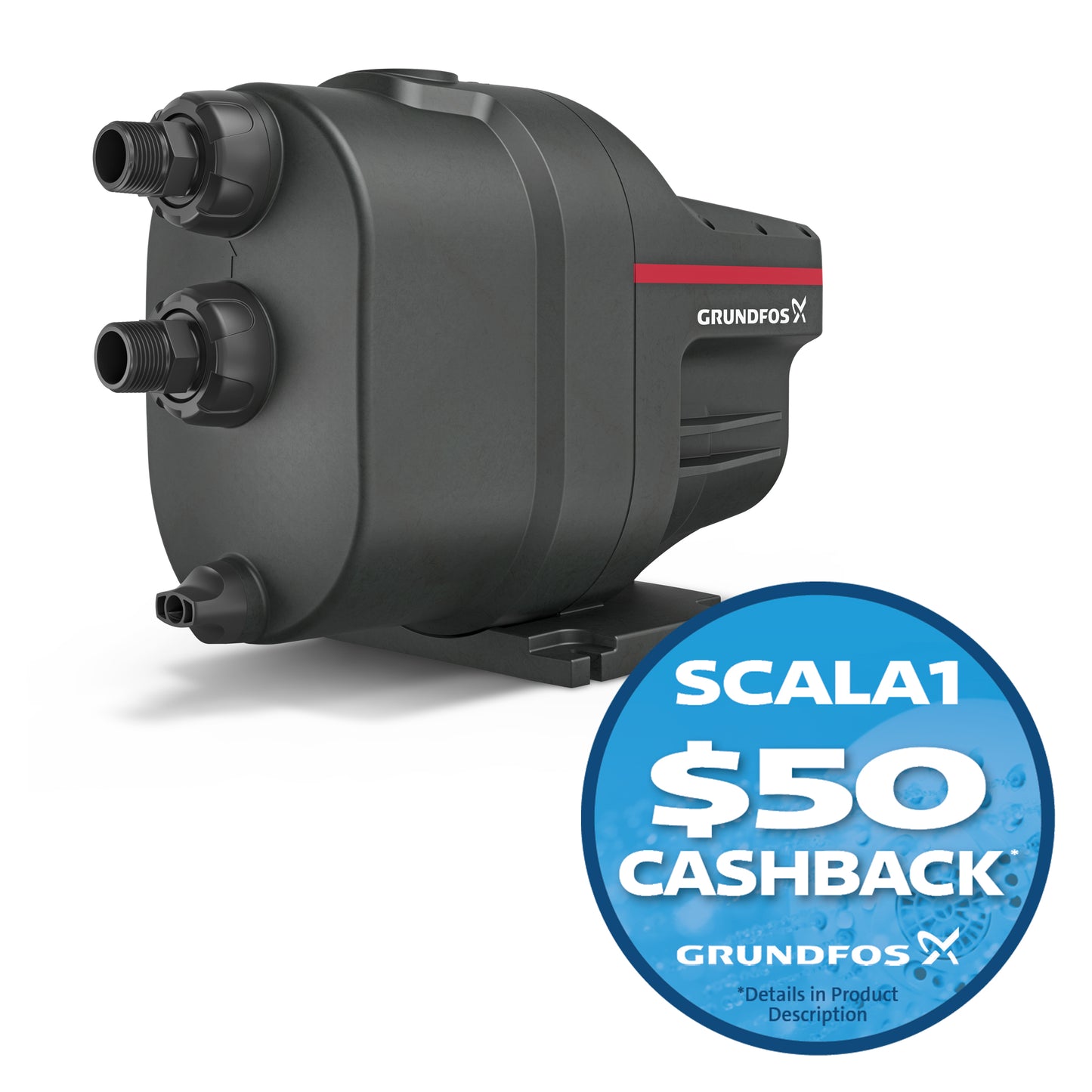 Grundfos SCALA1 5-55 Self Priming Booster Pump (Flow 120 LPM)