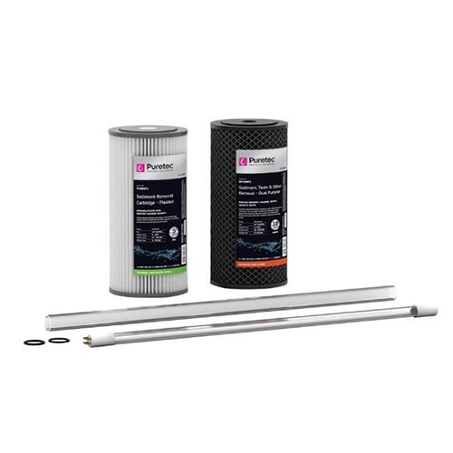 Puretec G6 & R1 Water Filter & UV Maintenance Kit