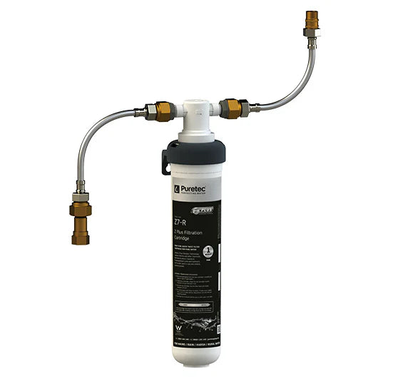 Puretec Puremix Z7 Inline Undersink Harsh Water Filter System 1 Micron
