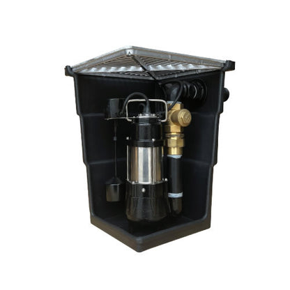 Reefe QSWP230-450 Stormwater Pit & Pump Package (85Ltr)