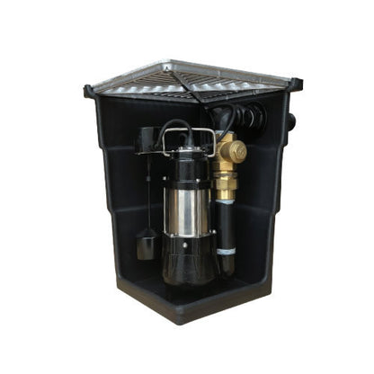 Reefe QSWP160-300 Stormwater Pit & Pump Package (40Ltr)