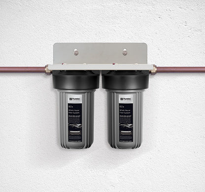 Puretec WH2-30 Whole House Dual Water 10" Filter System
