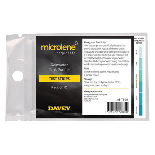 Microlene Acquasafe Test Strips - 10 Pack
