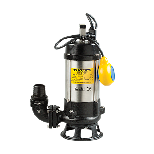 Davey D75KA Automatic Cutter / Shredder Pump