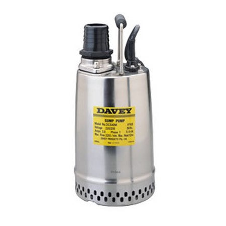 Davey DCS40M Manual Sump Pump (Flow 220 LPM)