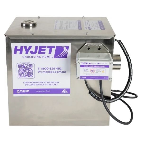 Hyjet Minilift 40 Undersink Grey Water Pump Station
