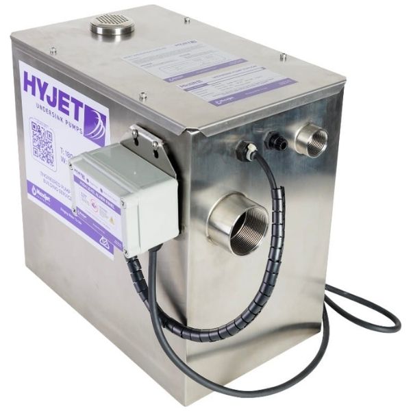 Hyjet Minilift 40 Undersink Grey Water Pump Station