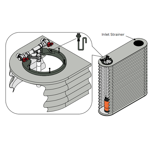 Aquasaver Top Of Tank Mains Diversion Valve