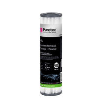 Puretec Pleated Water Filter Cartridge - 2.5" x 10"