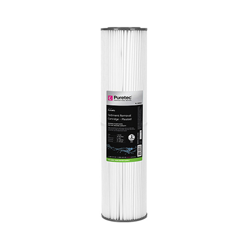 Puretec Maxiplus Pleated Water Filter Cartridge - 4.5" x20"