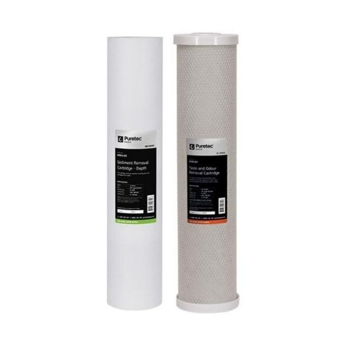 Puretec Basic PS10 Water Filter Cartridge Kit 20"