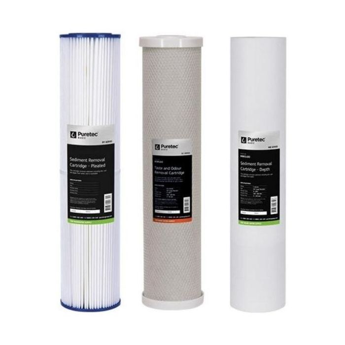 Puretec Basic PS7 Water Filter Cartridge Kit 20"