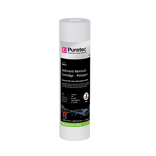 Puretec Polyspun Water Filter Cartridge - 2.5" x 10"