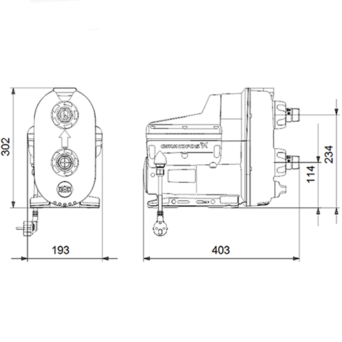 Grundfos SCALA2 3-45 Variable Speed Multistage Household Pump