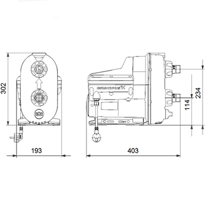 Grundfos SCALA2 3-45 Variable Speed Multistage Household Pump